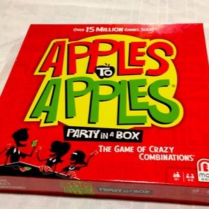 Apples To Apples Party in a Box Board Game NEW 4-8 Players Game of Crazy Combos